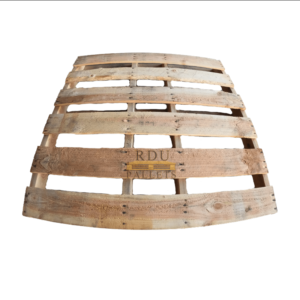 heat treated recycled wood pallet