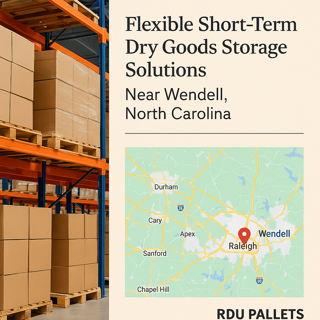 dry goods storage Wake County