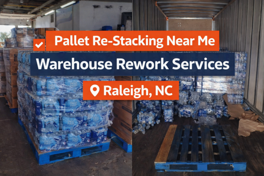 Pallet Re-Stacking Near Me