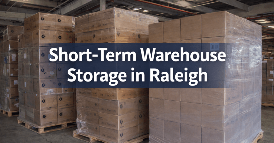 Short-Term Warehouse Storage Solutions in Raleigh–Durham NC