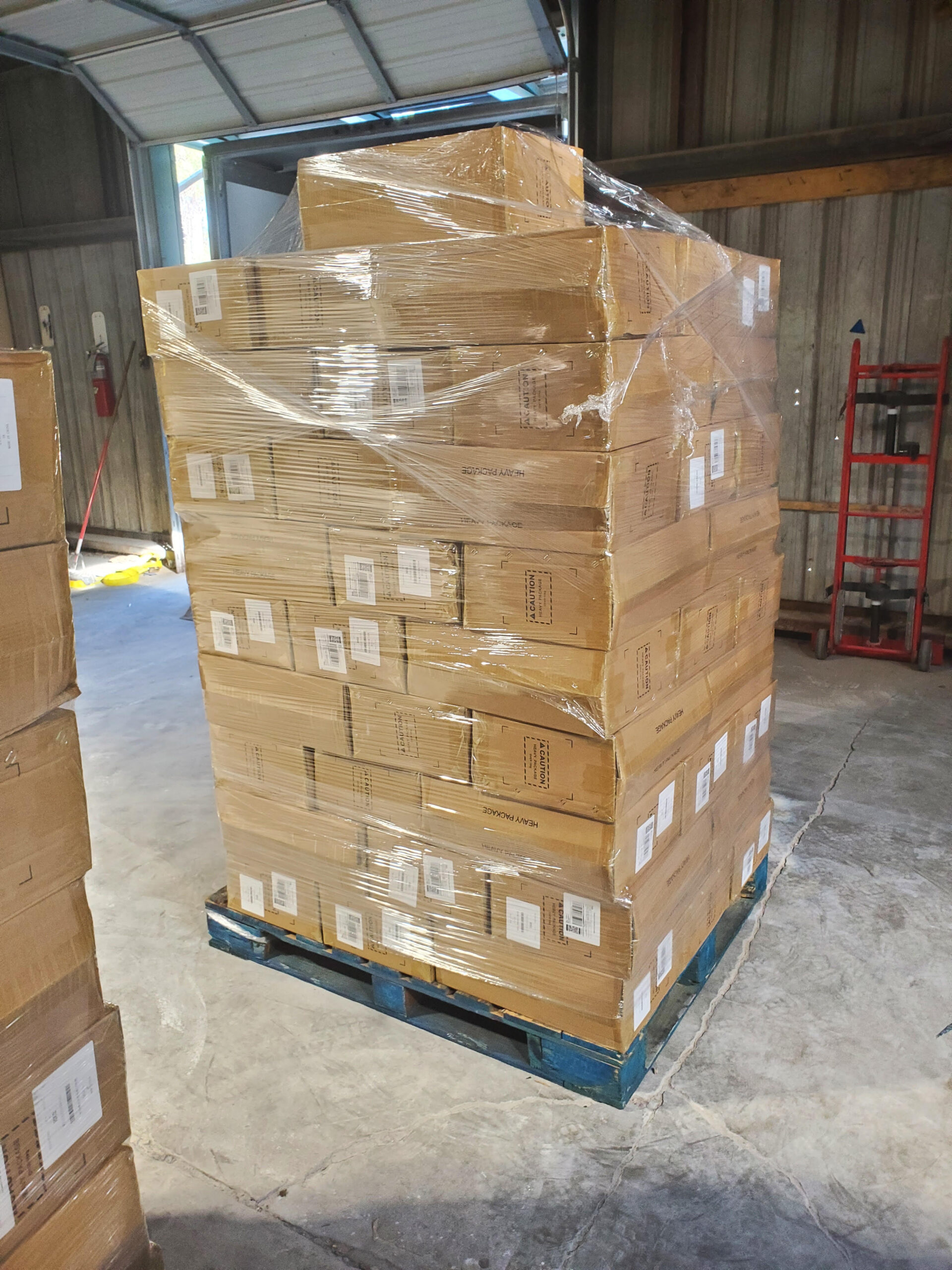 pallet restacking services